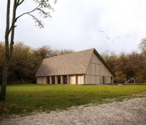 Ny bådhus til Gl. Turisten Ry - Ude